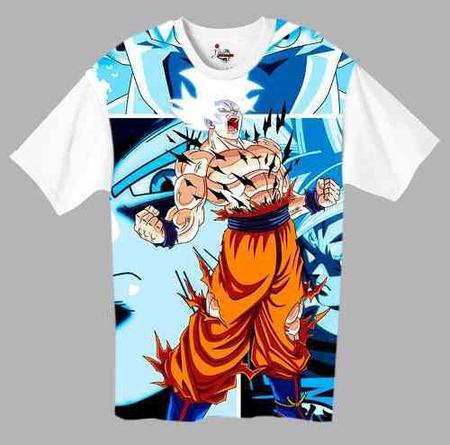 Camiseta Dragon Ball Super Personagens, Branco, M