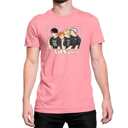 Camiseta Anime Haikyuu Volei Boys T-Shirt Anime Vôlei - MECCA