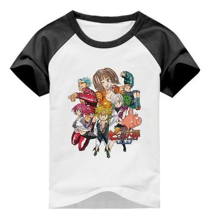 Camiseta Anime Nanatsu No Taizai Personagens - Culpa do Lag - Outros Moda e  Acessórios - Magazine Luiza