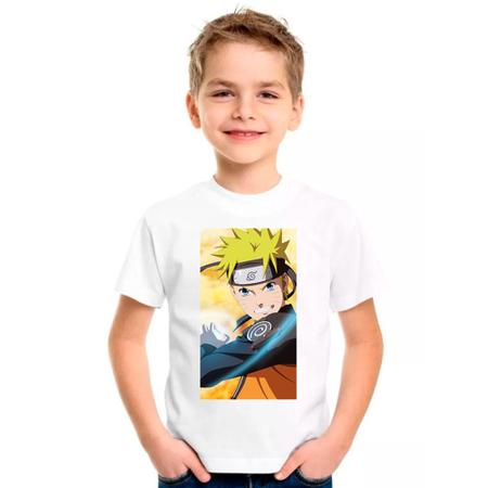 Camiseta anime naruto desenho infantil08 - DESIGN CAMISETAS - Outros Moda e  Acessórios - Magazine Luiza