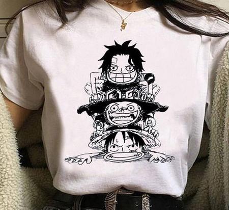 Camiseta One Piece Personagens Luffy Nami Zoro Sanji Chopper Blusa Adulto  Unissex Anime A146 BM - Animes - Camiseta Feminina - Magazine Luiza