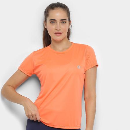 Camiseta Área Sports Tan Feminina - Camisa e Camiseta Esportiva