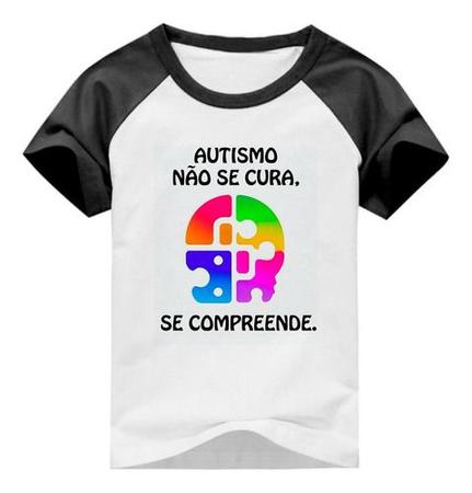 Camiseta Autismo Ah! Se o mundo inteiro me pudesse ouvir