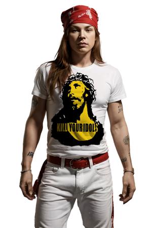Imagem de Camiseta/ Baby Look/ Bata Jesus Cristo Guns N Roses Axl Rose