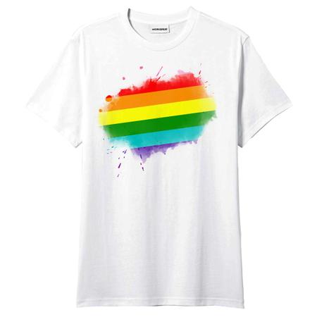 Camiseta Bandeira Gênero Fluido LGBTQIAPN+ - Mutatio