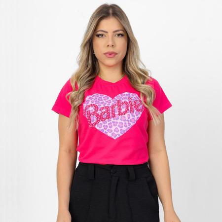 Camiseta Barbie T-shirt Camisa Feminina Adulto 100% Algodão - J.A DRESS  WELL - Camiseta Feminina - Magazine Luiza