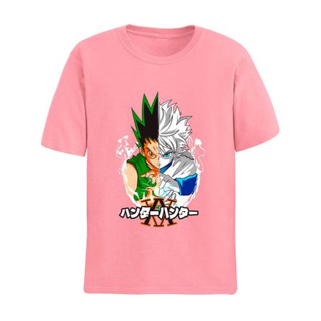 Camiseta Feminina Anime Hunter x Hunter Killua Gon Unissex