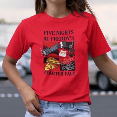 Blusa Camiseta Manga Longa 10 Five Nights at Freddy's Jogo