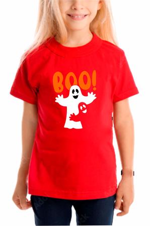 Camiseta Básica Ghost Happy Halloween Desenho Fantasma Blusa