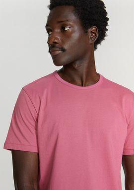 Camiseta Basica Hering Masculina Slim Manga Curta Rosa Camiseta Masculina Magazine Luiza