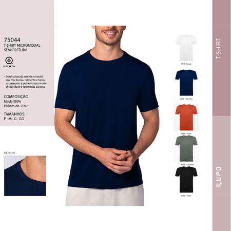 Imagem de Camiseta Básica Lupo Micromodal Sem Costura 75044-001