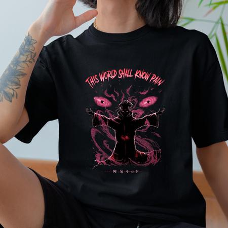 Camiseta Masculina Camisa Anime Naruto Olhos Rinnegan em Promoção na  Americanas