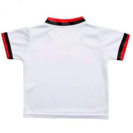 Camiseta Bebê Flamengo Branca - Torcida Baby Imagem de Camiseta Bebê Flamengo Branca - Torcida Baby