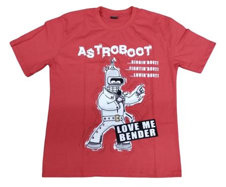 Camiseta Bender Futurama Blusa Adulto Unissex Hcd671 To no Estilo Camiseta Feminina Magazine Luiza