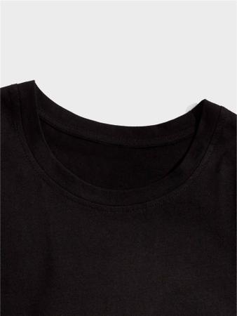 Imagem de Camiseta Black Dolar 100% Algodão Preta Boww T-Shirt