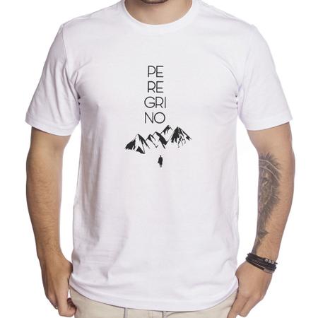 Imagem de Camiseta Blusa Masculina Branca Estampada Básica Camisa Homem