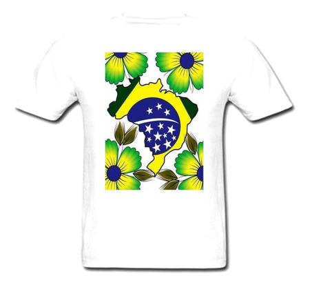 Camiseta Brasil Copa Do Mundo 2022 Hexa Amarela ou Branca Jogo Unissex Vai  Brasil Blusa Tshirt - 2 Rosas - Camiseta Feminina - Magazine Luiza