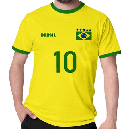 Camiseta Brasil personalizado nome copa verde amarelo blusa - Mago das  Camisas - Outros Moda e Acessórios - Magazine Luiza