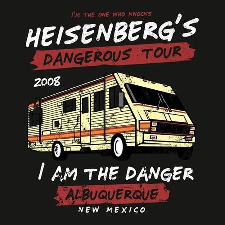 Imagem de Camiseta Breaking Bad Trailer Dangerous Tour Pronta Entrega