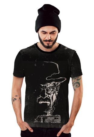 Imagem de Camiseta Breaking Bad Van Walter White Fumaça