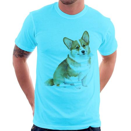 Imagem de Camiseta Cachorro Welsh Corgi Pembroke - Foca na Moda
