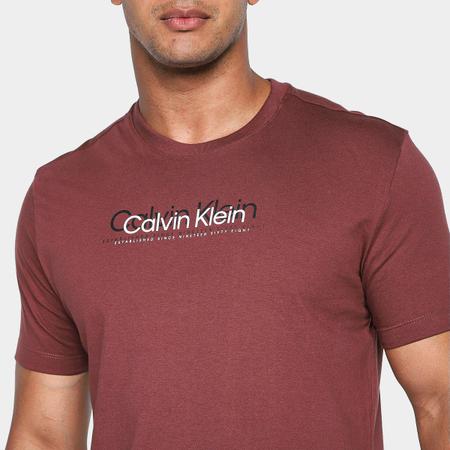 Imagem de Camiseta Calvin Klein Logo Double Masculina