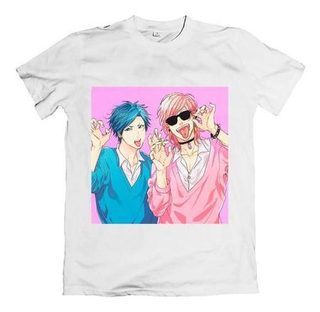 Camiseta Anime Yarichin Club Yaoi BL Unissex