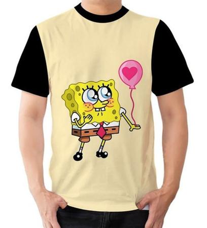 camiseta bob esponja em Promoção no Magazine Luiza