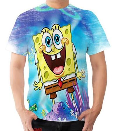 camiseta bob esponja em Promoção no Magazine Luiza