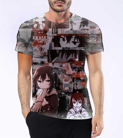 Camiseta Camisa Erased Boku Dake Ga Inai Machi Anime Hd 6 - Estilo Kraken -  Camiseta Feminina - Magazine Luiza