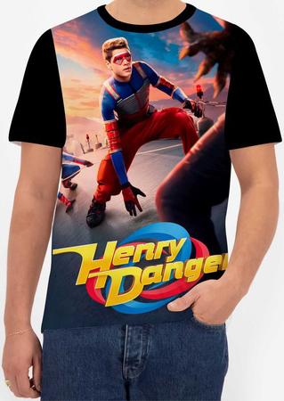 Camiseta Camisa Henry Danger Programa Tv Menino Menina A02_x000D_