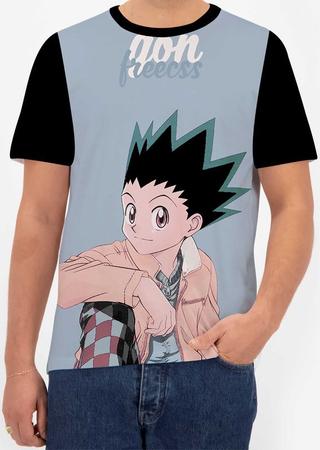 Camiseta Anime Hunter x Hunter Gon Killua Unissex Adulto e Infantil