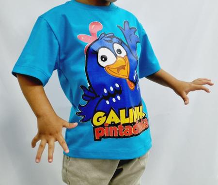 Camiseta Camisa Galinha Pintadinha Bebê Desenho Infantil K1 - jk marcas -  Camiseta para Bebê - Magazine Luiza