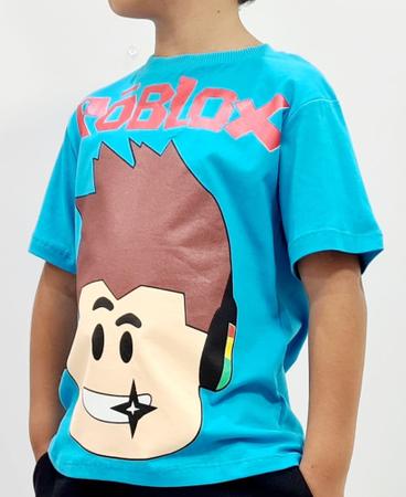 Kit Bermuda Camiseta Infantil Roblox Sandbox Multiplataforma - SMART STAMP  - Camiseta Infantil - Magazine Luiza