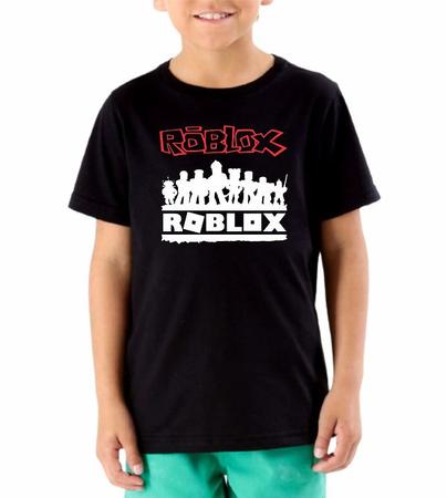 2 Camisetas Roblox blusa Infantil camisa seu Nome jogo