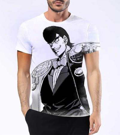 Camisa Hajime no Ippo Personagens - Camisas Hajime no Ippo Estampa Total