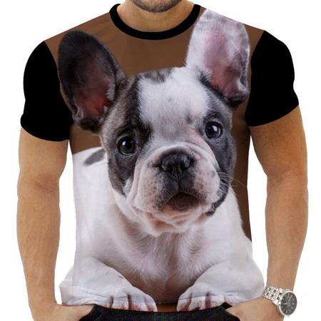 Imagem de Camiseta Camisa Personalizada Animais Bulldog 2_x000D_