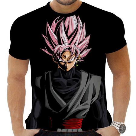 Imagem de Camiseta Camisa Personalizada Anime Clássico Dragon Ball Goku Black 13_x000D_