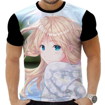 Camiseta Camisa Personalizada Anime Clássico Violet Evergarden Hd 13_x000D_  - Zahir Store - Camisa e Camiseta Esportiva - Magazine Luiza