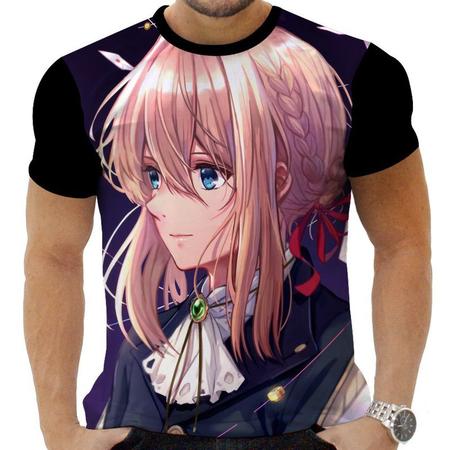 Camiseta Camisa Personalizada Anime Clássico Violet Evergarden Hd 13_x000D_  - Zahir Store - Camisa e Camiseta Esportiva - Magazine Luiza