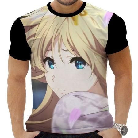Camiseta Camisa Personalizada Anime Clássico Violet Evergarden Hd 14_x000D_  - Obsiana Camisetas - Camiseta Feminina - Magazine Luiza