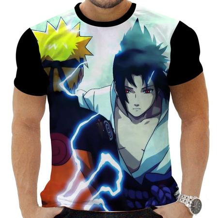 Roupa Bebê manga longa Mangá Naruto Sasuke Uchiha pequeno