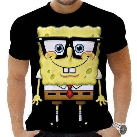 camiseta bob esponja em Promoção no Magazine Luiza