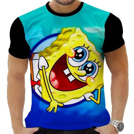 Camiseta personalizada de bob esponja new arrivals