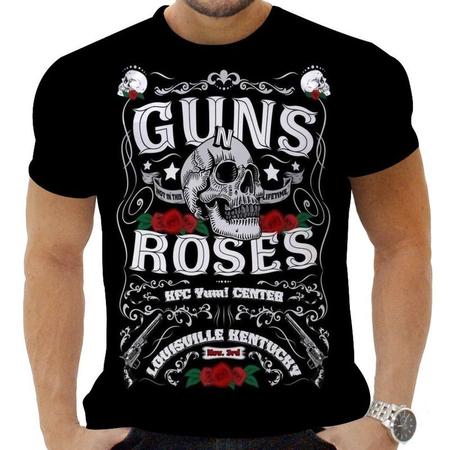 Imagem de Camiseta Camisa Personalizada Rock Guns N Roses Hard Rock 2_x000D_