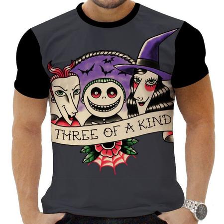 Imagem de Camiseta Camisa Personalizada Rock Horror Caveira 43_x000D_