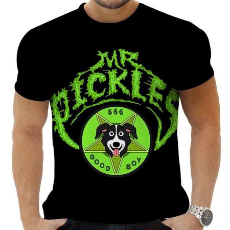 Camiseta Camisa Personalizada Rock Metal Mr Pickles 10_x000D_ - Zahir Store  - Camiseta Infantil - Magazine Luiza