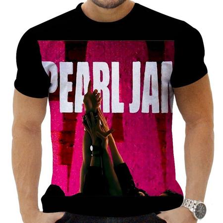 Imagem de Camiseta Camisa Personalizada Rock Metal Pearl Jam 70_x000D_
