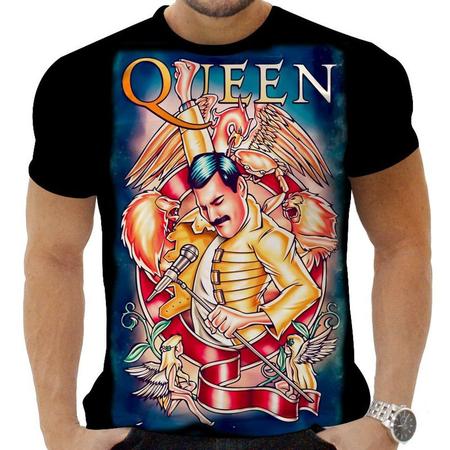 Imagem de Camiseta Camisa Personalizada Rock Metal Queen 16_x000D_