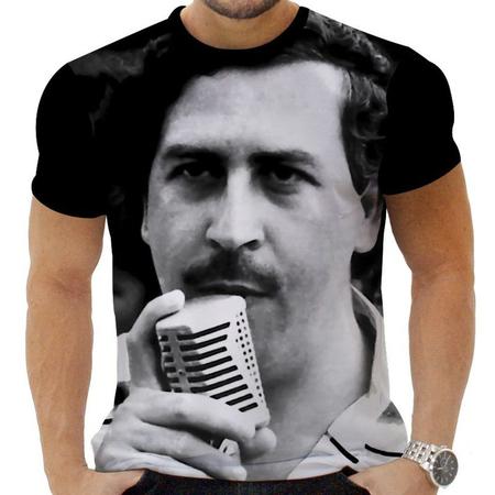 Camiseta Camisa Personalizada Series Pablo Escobar 1 x000D Zahir Store Camiseta Infantil Magazine Luiza